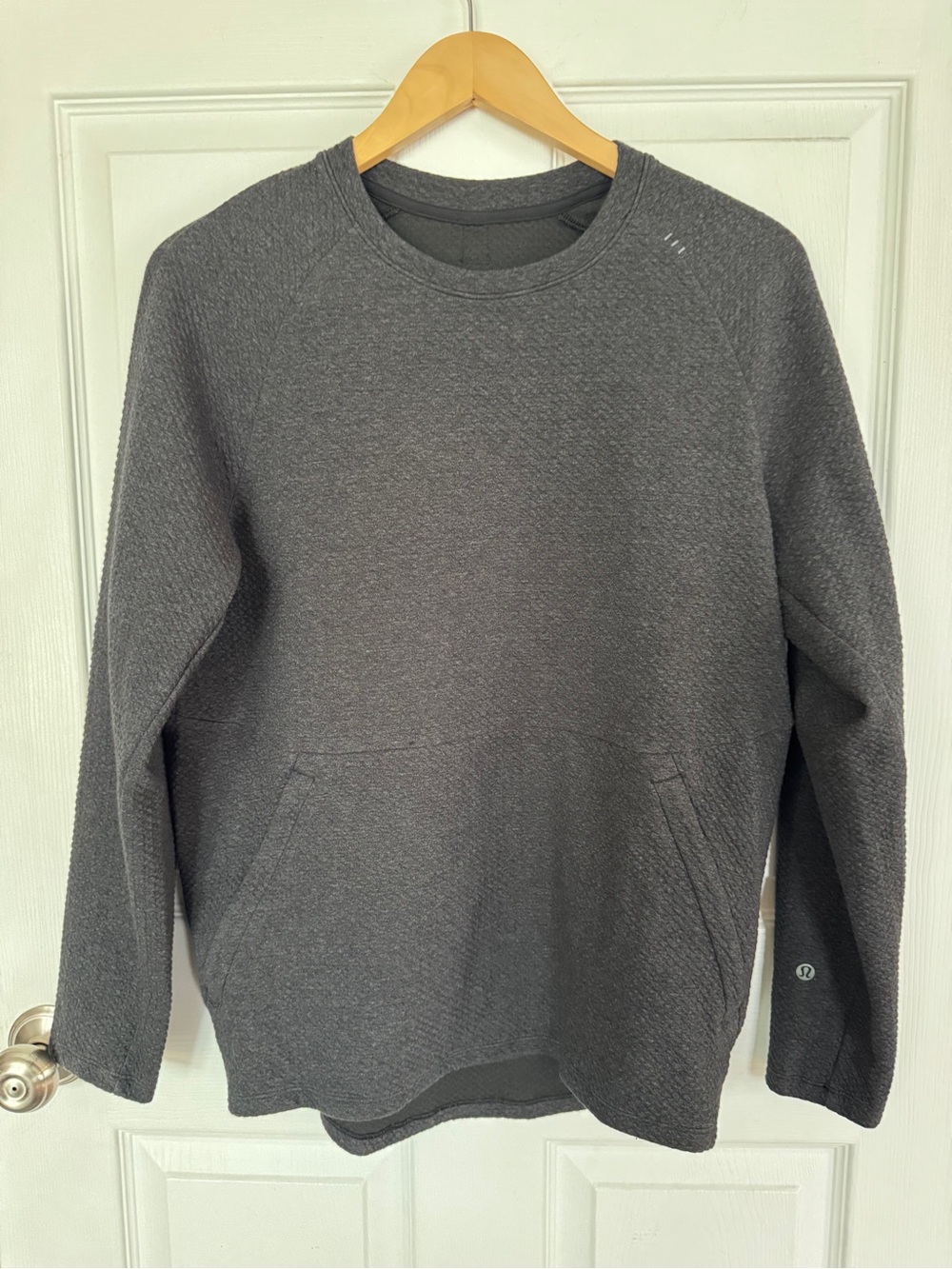 lululemon athletica Men’s Charcoal Crewneck Sweater